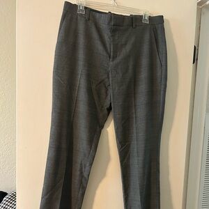 Men's Gray Suit Pants